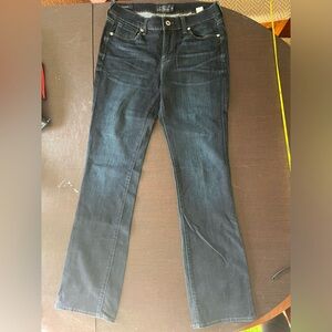 Lucky Brand Women's Dark Blue Brooke Boot Jeans